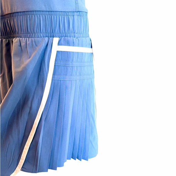 Rae Mode Athletic Romper Size Large Blue Elastic Waistband Tank Style Flowy New - Picture 5 of 11